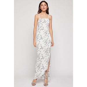 NWT BCBGeneration Printed Strappy Back Maxi Dress